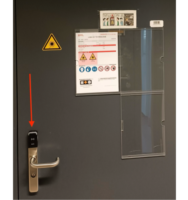 Laser access illustration