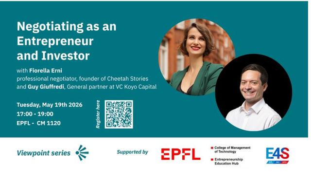 Viewpoint Series: Negotiating as an Entrepreneur and Investor