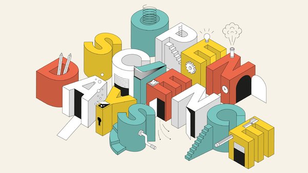 Visual of the event: 3D letters